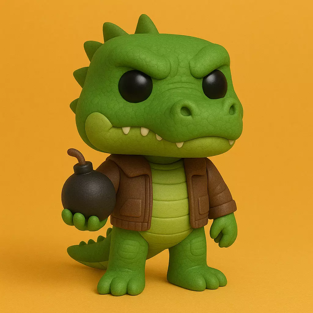Bobmardiro Crocodilo 3D print model