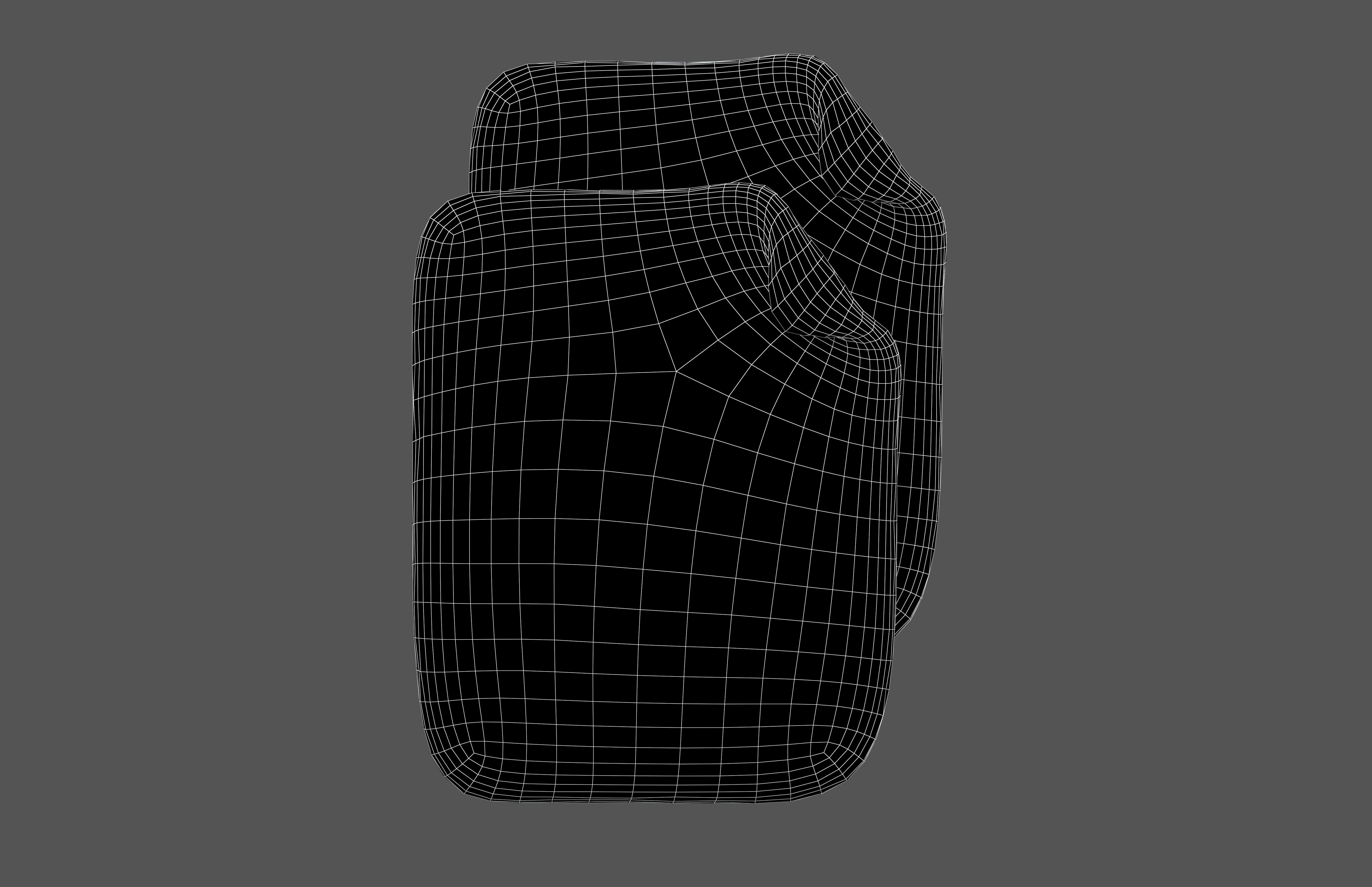 Copy Icon v1 002 Low-poly 3D model_4