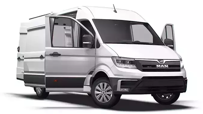 MAN TGE Van MWB HR HQInterior 2025