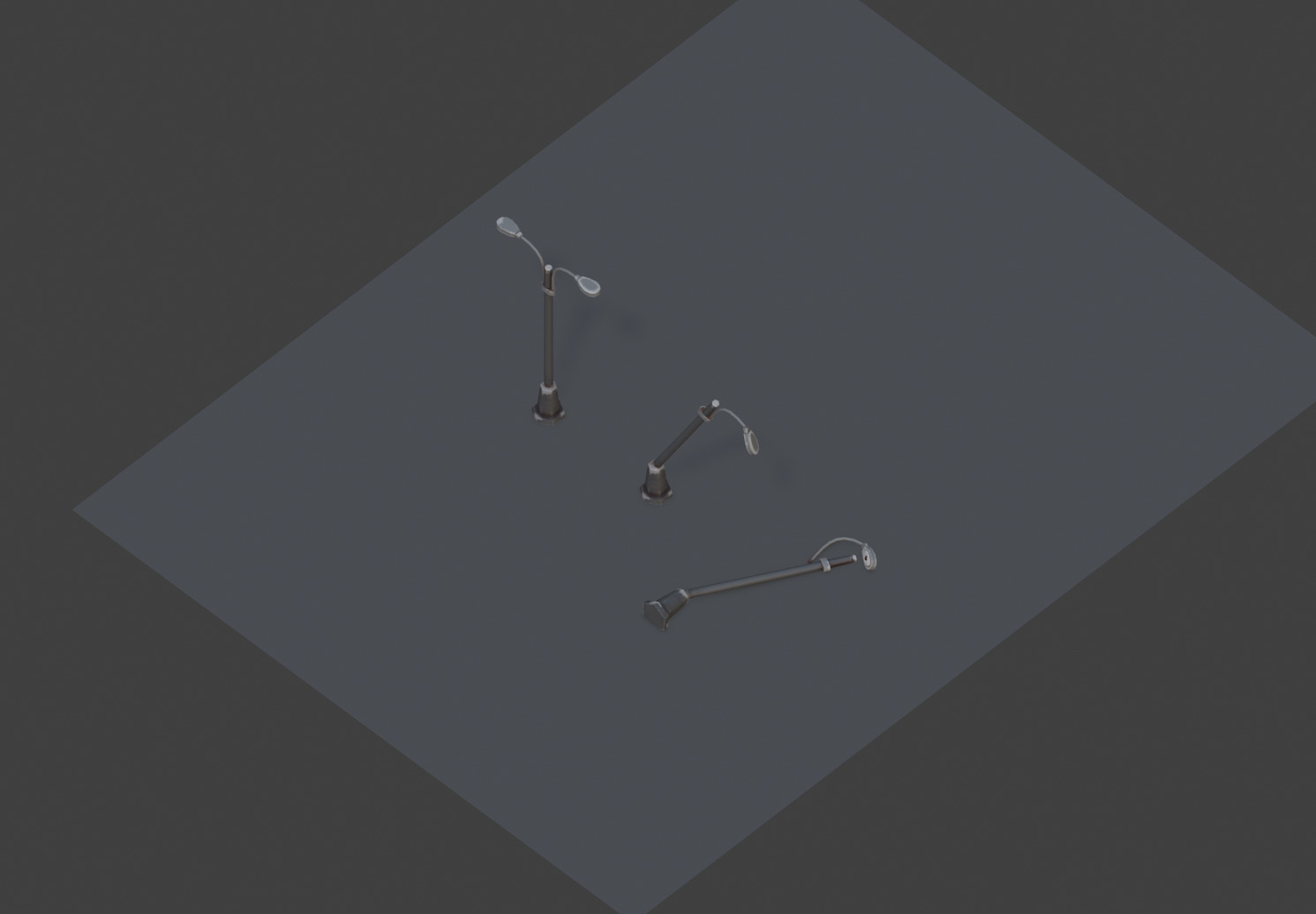 Big Power Lines Free Asset Pack Low-poly 3D model_6