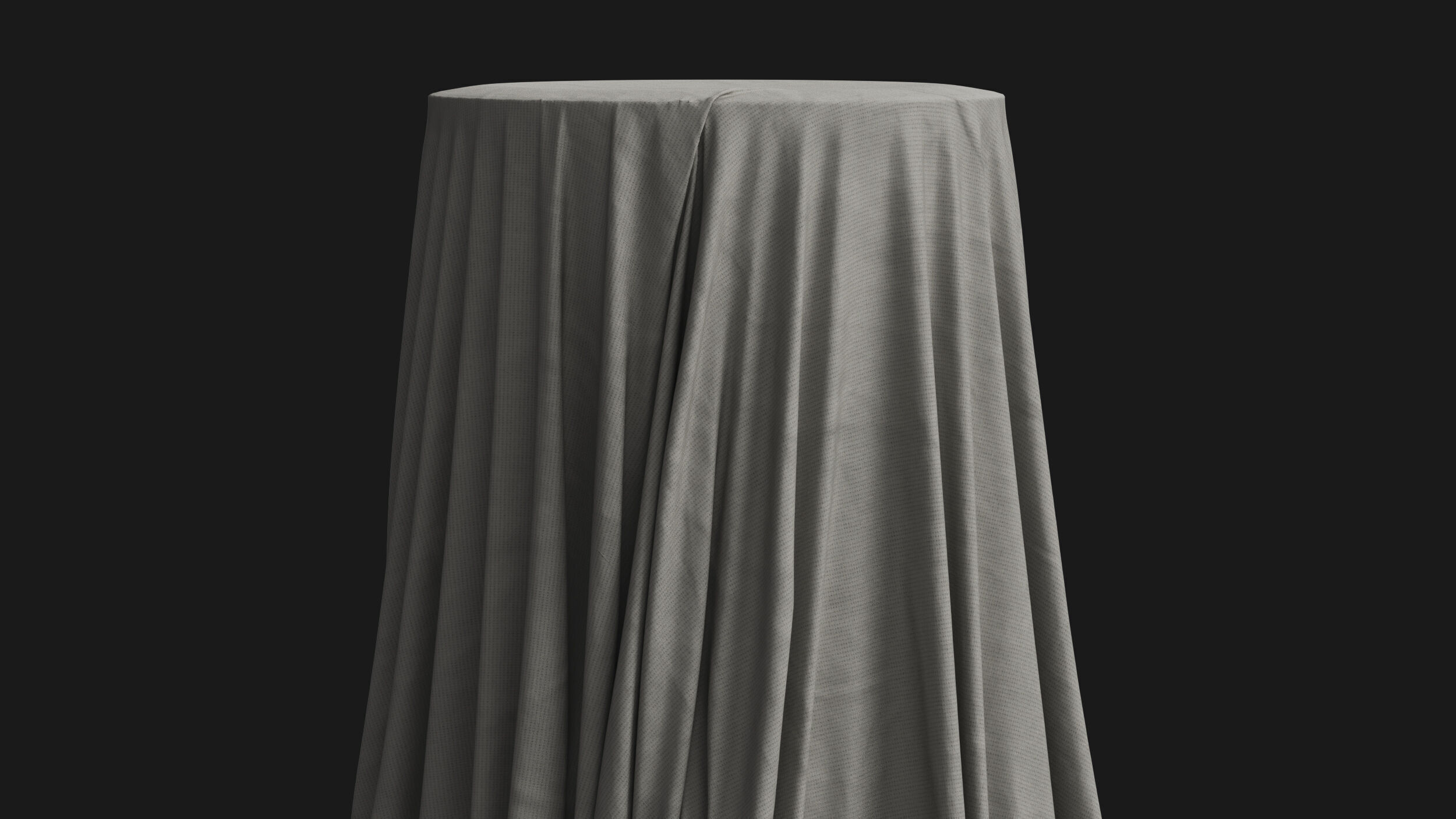 Covered Modern Chair 01 3D model_6