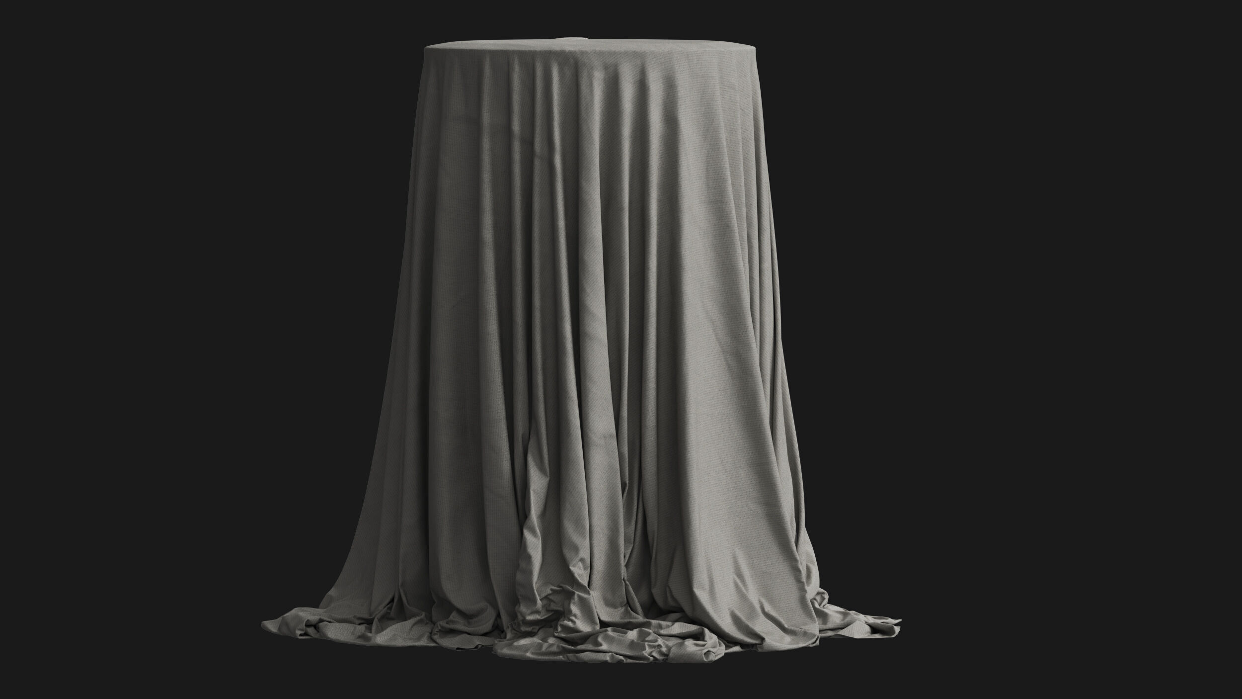 Covered Modern Chair 01 3D model_5