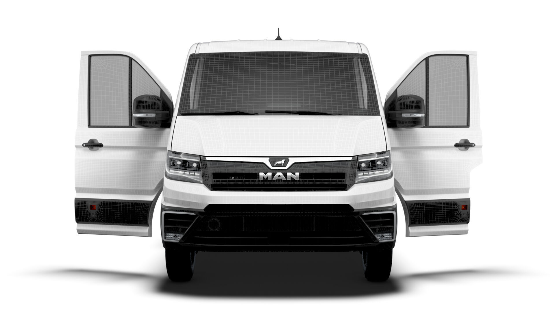 MAN TGE Van MWB LR HQInterior 2025 3D model_21