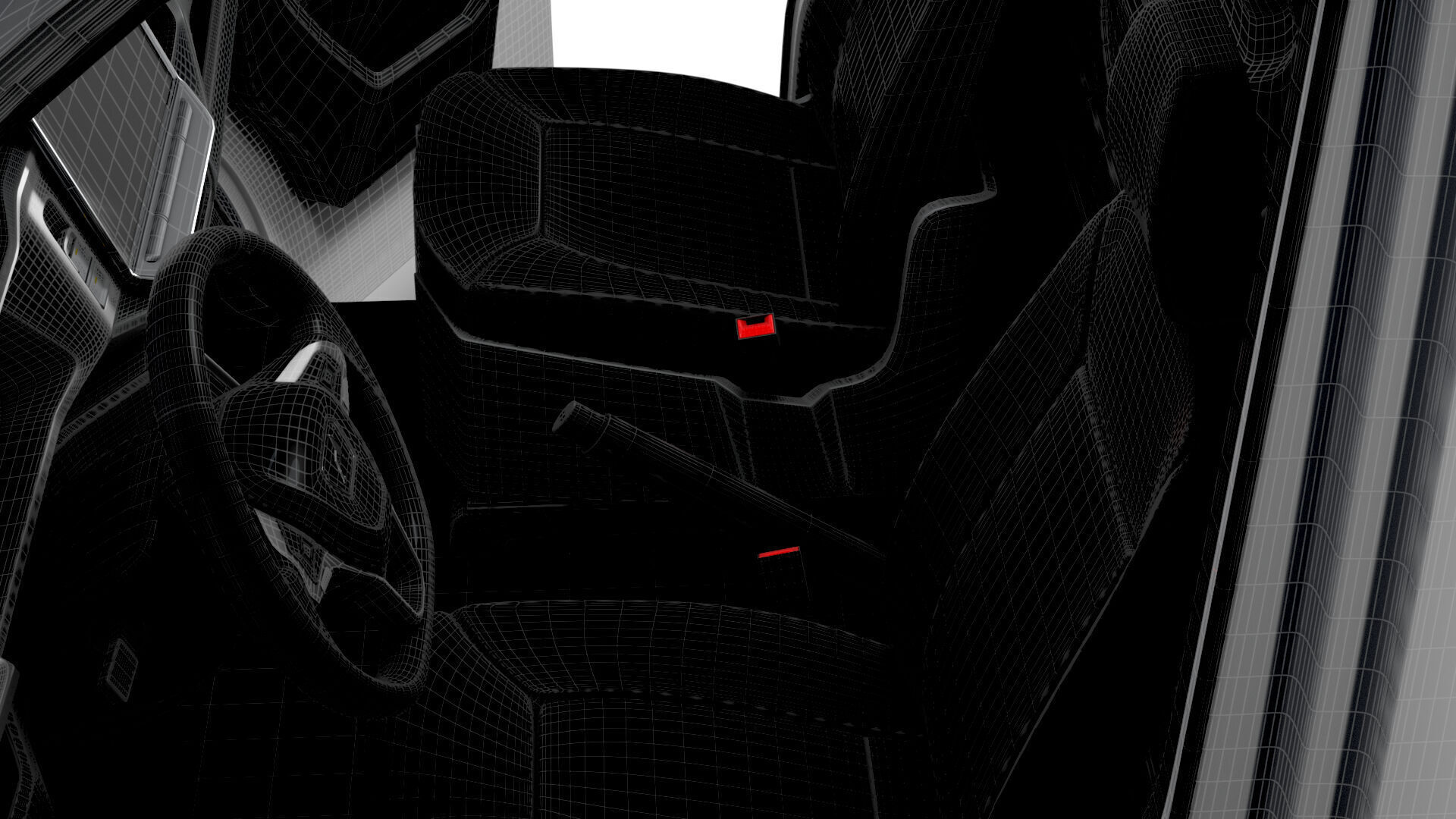 MAN TGE Van MWB LR HQInterior 2025 3D model_29