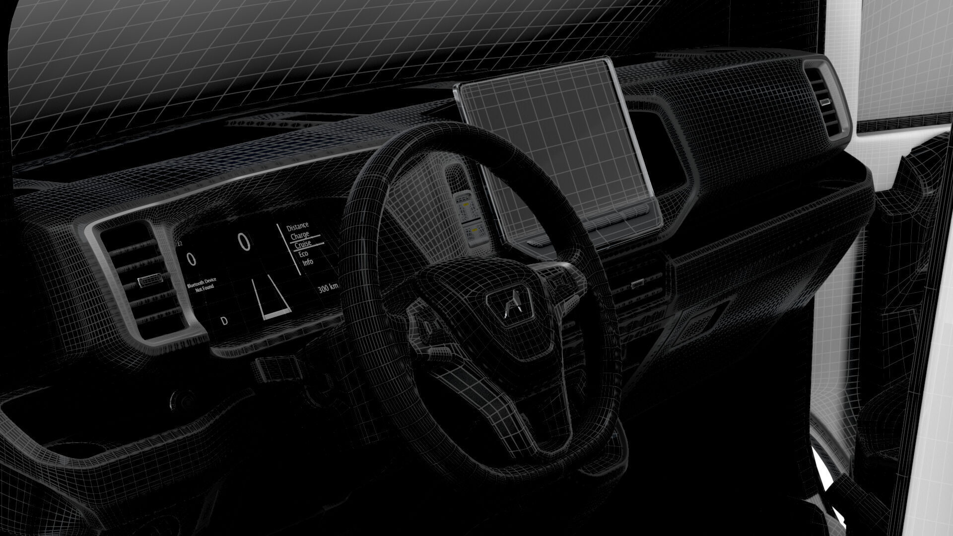 MAN TGE Van MWB LR HQInterior 2025 3D model_17