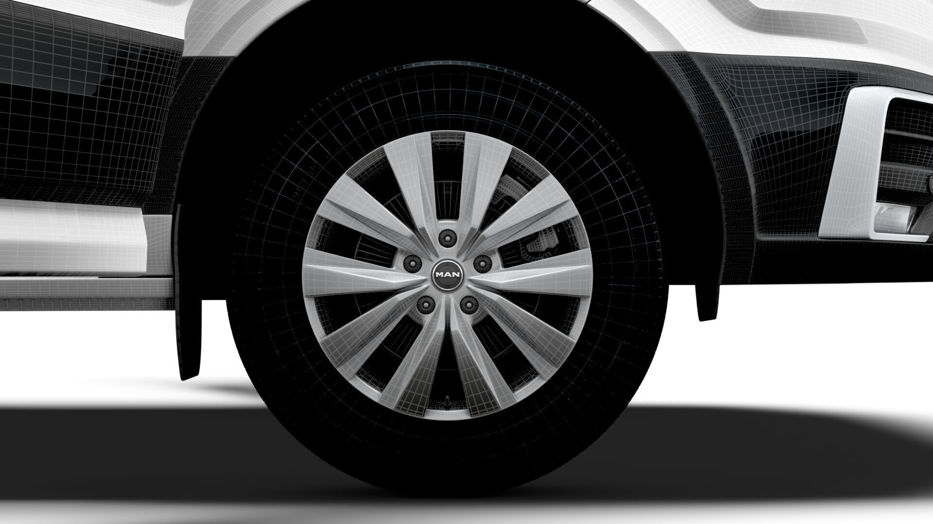 MAN TGE Van MWB LR HQInterior 2025 3D model_24