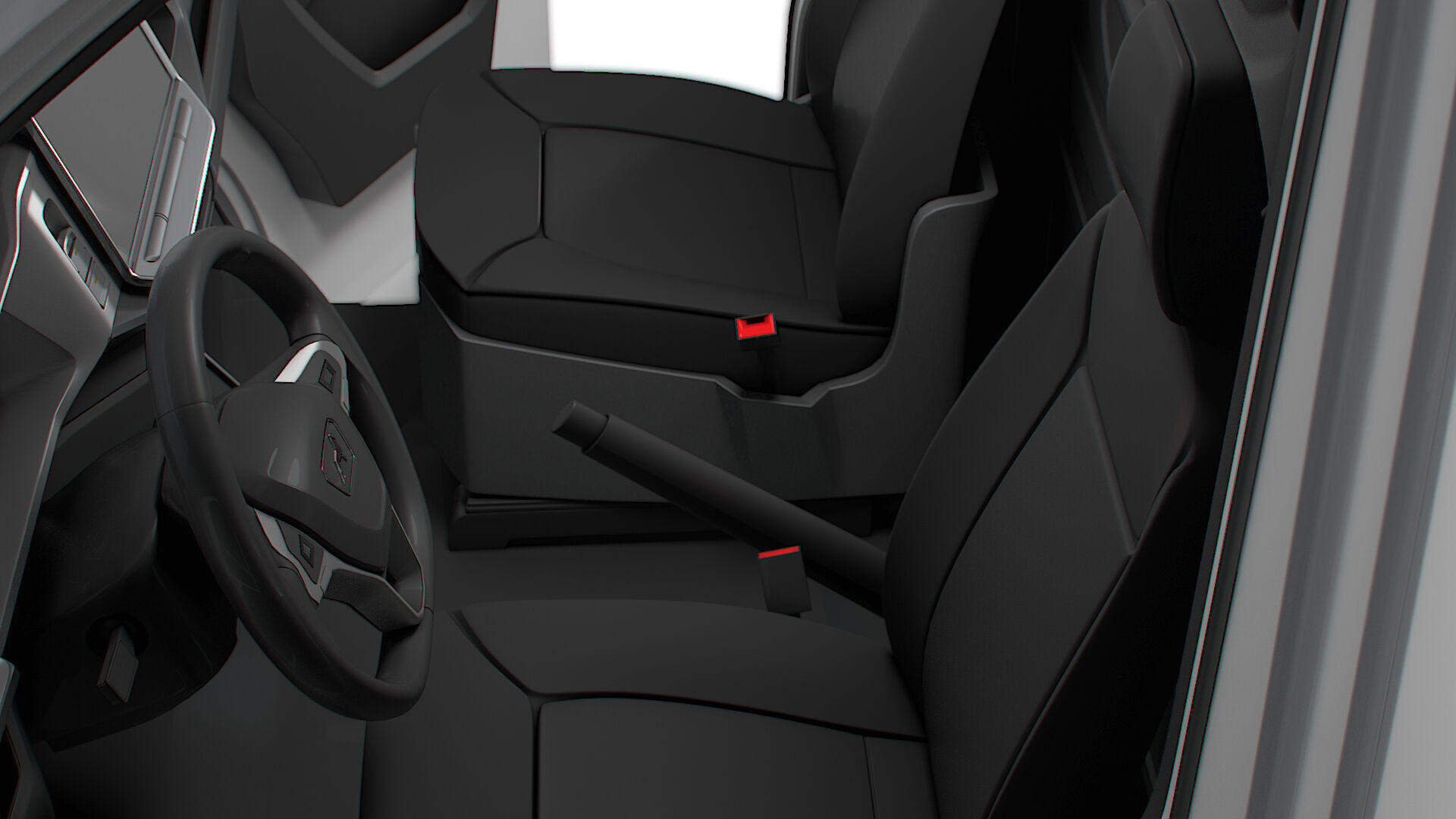 MAN TGE Van MWB LR HQInterior 2025 3D model_14