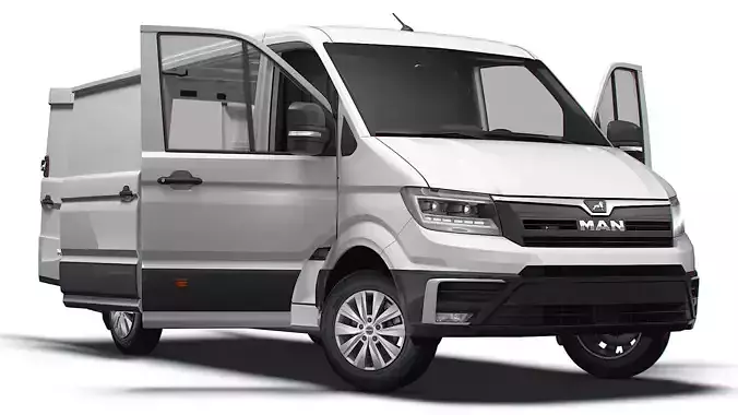 MAN TGE Van MWB LR HQInterior 2025