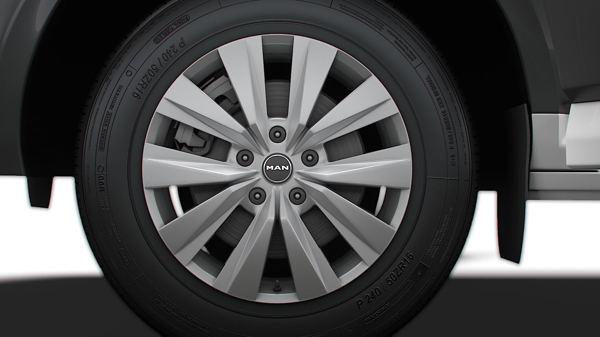 MAN TGE Van MWB LR HQInterior 2025 3D model_12