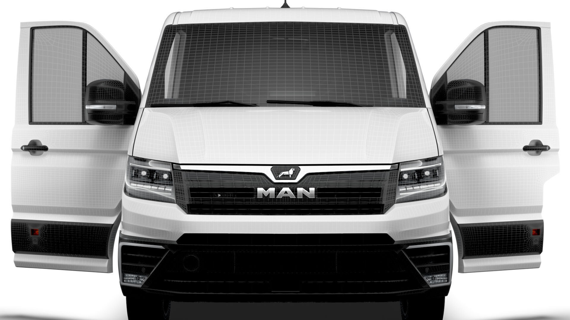 MAN TGE Van MWB LR HQInterior 2025 3D model_22