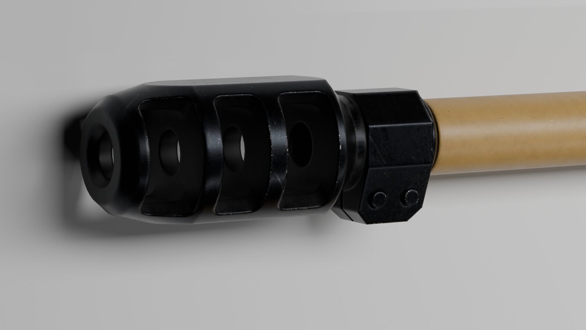 Accuracy International - AX 50 ELR Low-poly 3D model_15