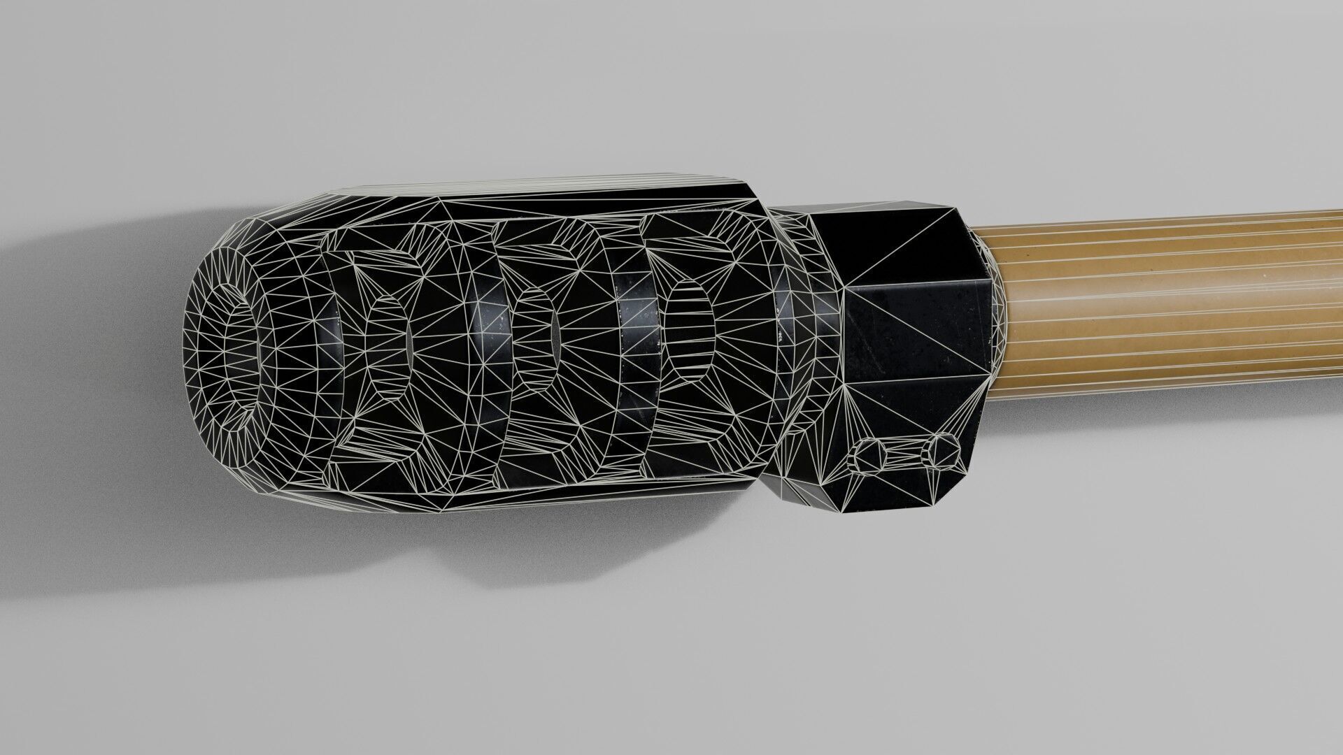 Accuracy International - AX 50 ELR Low-poly 3D model_34