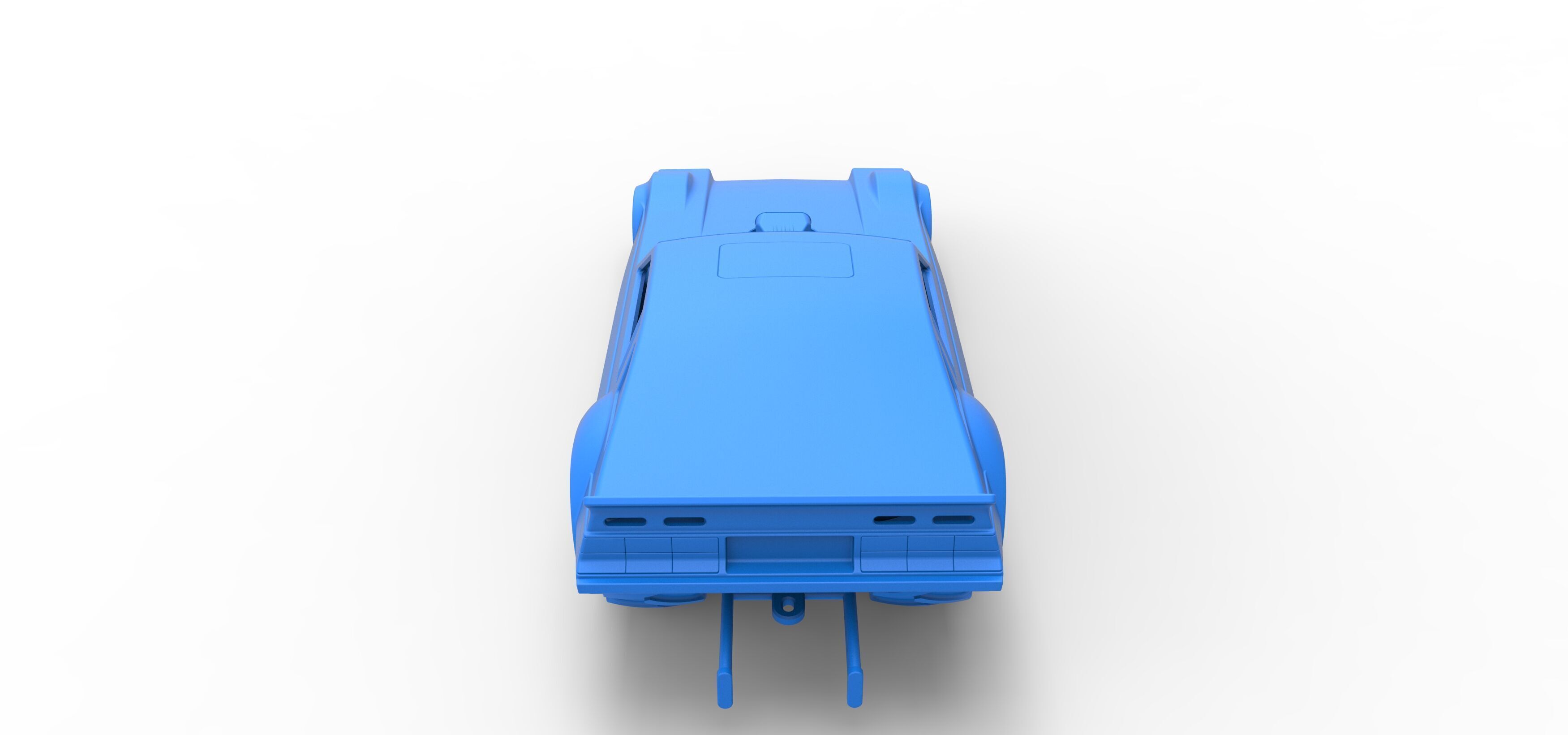 Vintage Pulling Funny car Scale 1 to 25 3D print model_39