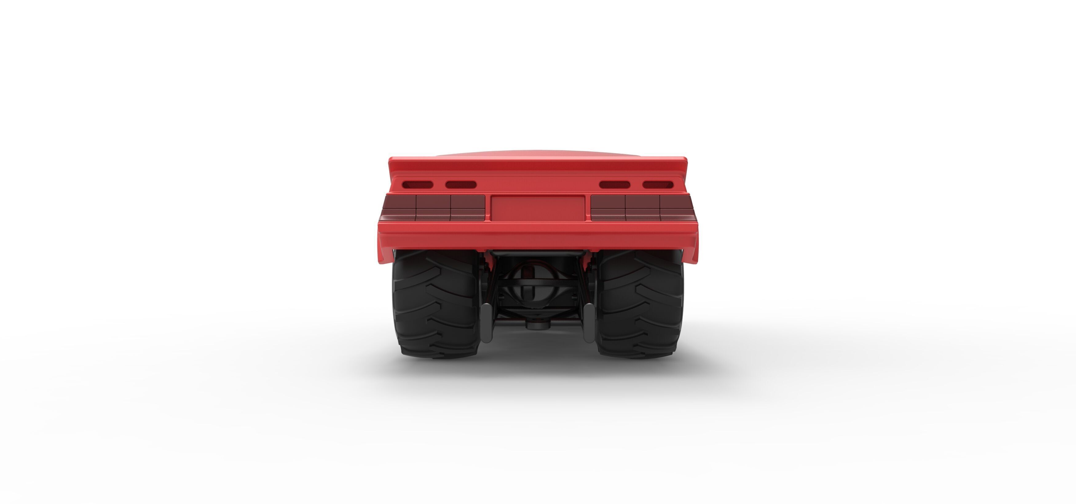 Vintage Pulling Funny car Scale 1 to 25 3D print model_16