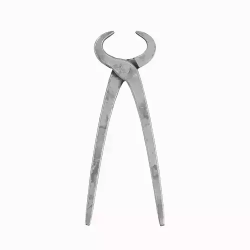 Tongs Pliers 01 Low-poly 3D model