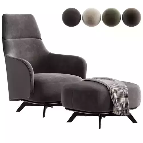 Armchair Poliform Kaori Lounge