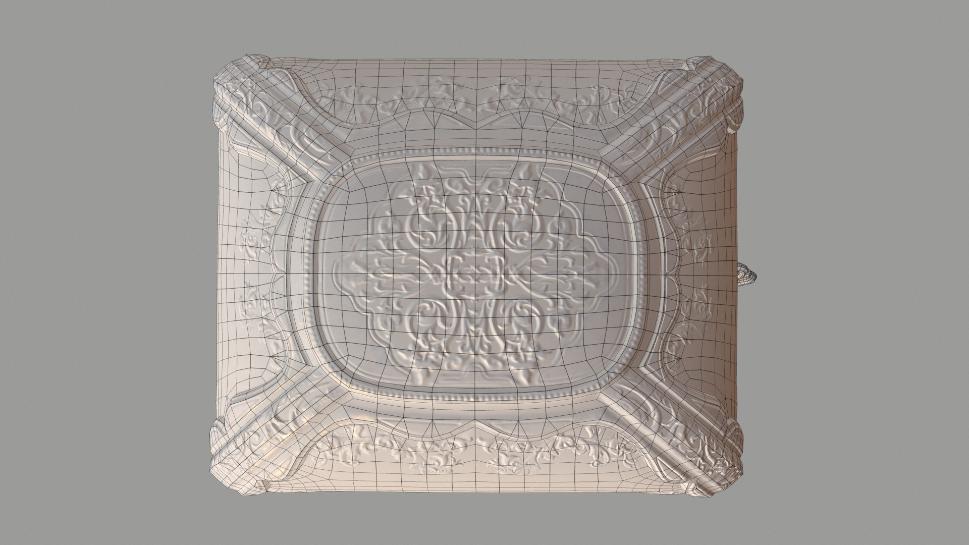 Music Box Rotating Ballerina 3D model_74