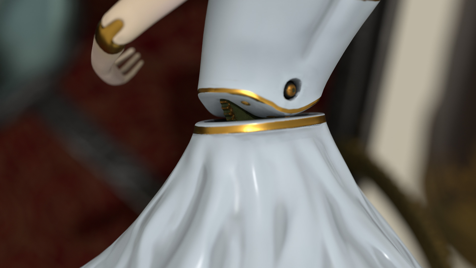 Music Box Rotating Ballerina 3D model_51