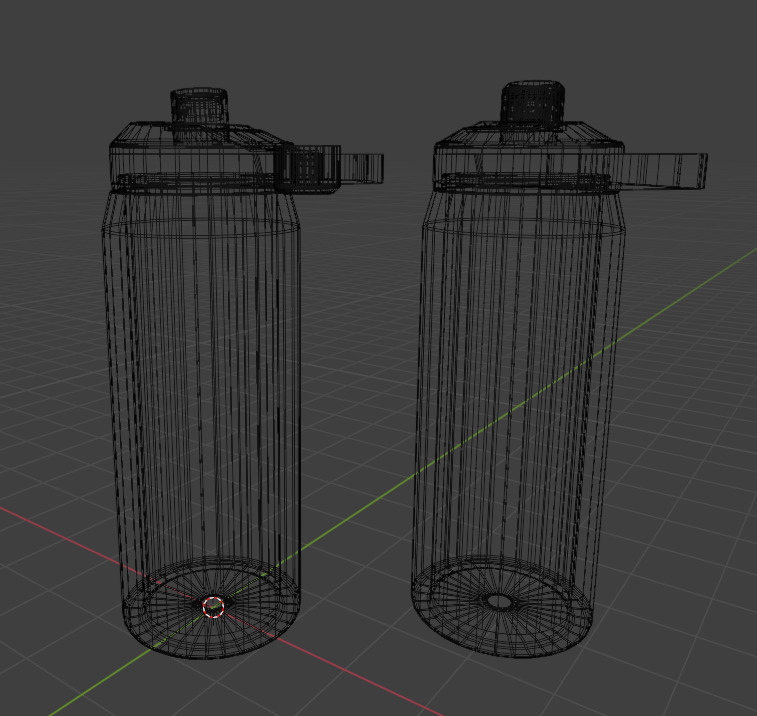 Thermal Bottle PBR Low-poly 3D model_4
