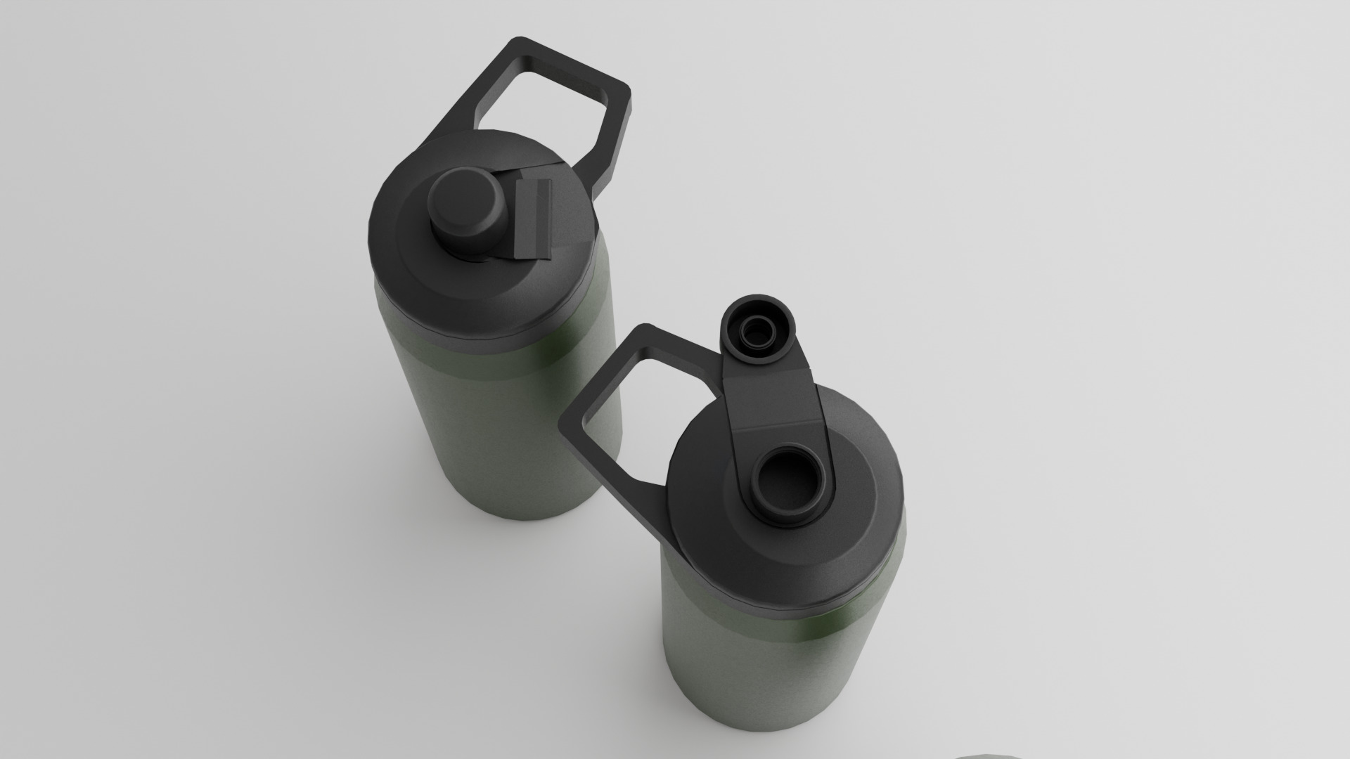 Thermal Bottle PBR Low-poly 3D model_2