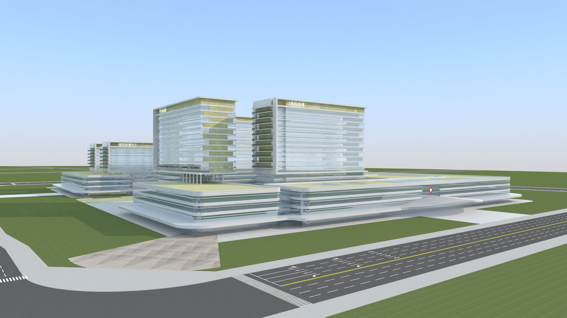 Kunming Medical University 3D model_13