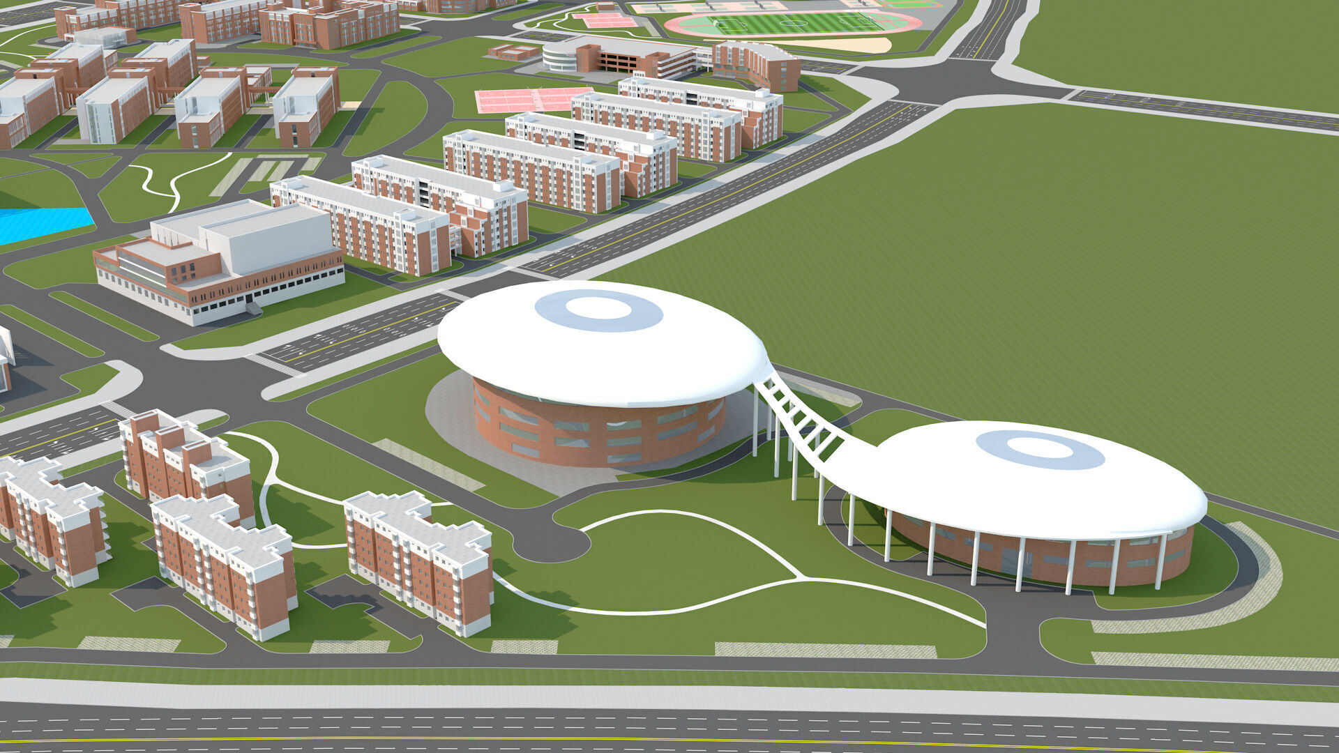 Kunming Medical University 3D model_6