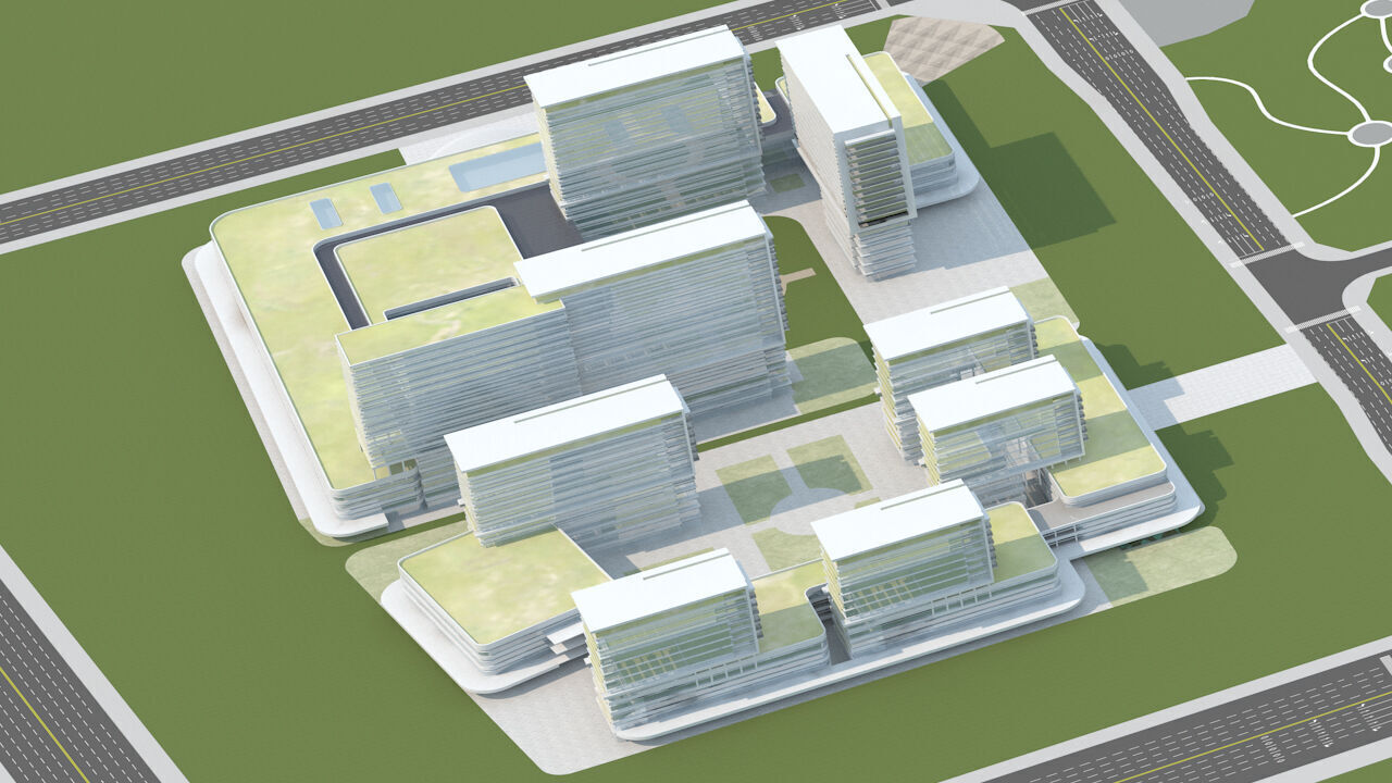 Kunming Medical University 3D model_10