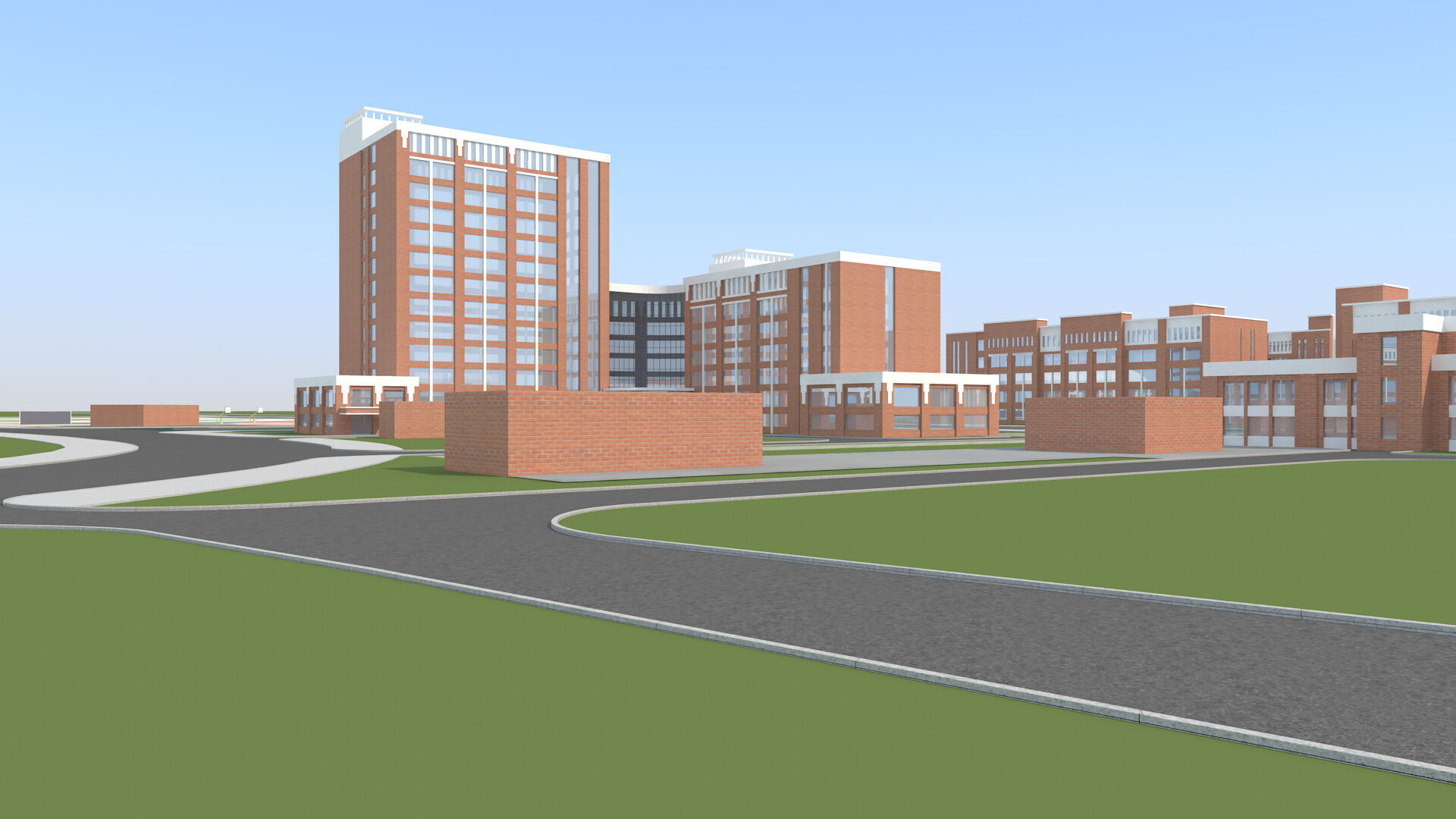 Kunming Medical University 3D model_11