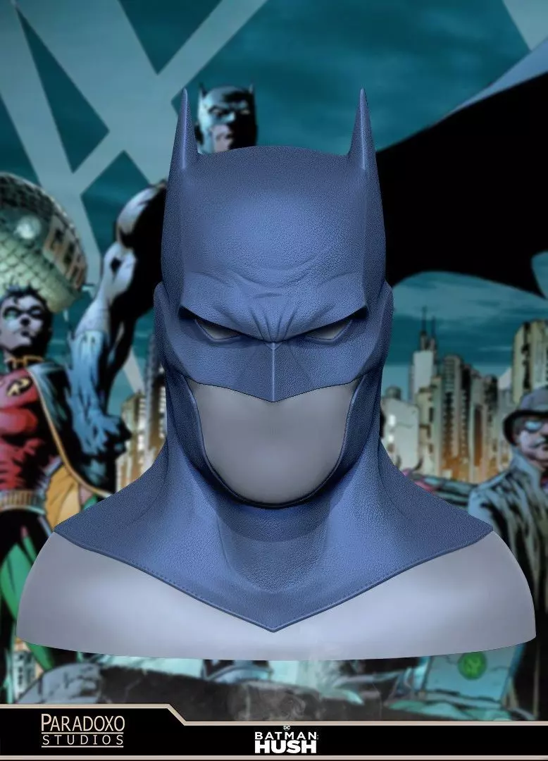 Batman Hush Jim Lee Cowl 3D print model