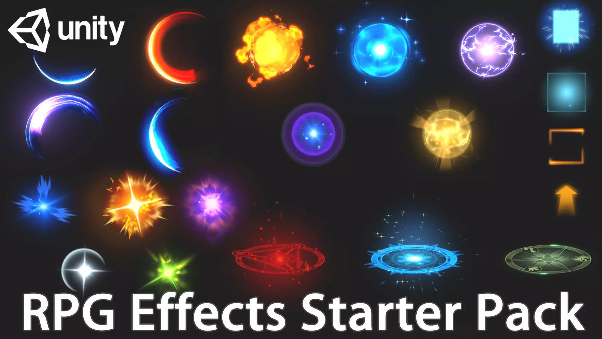 Unity Game VFX - RPG Effects Starter Pack 3D model