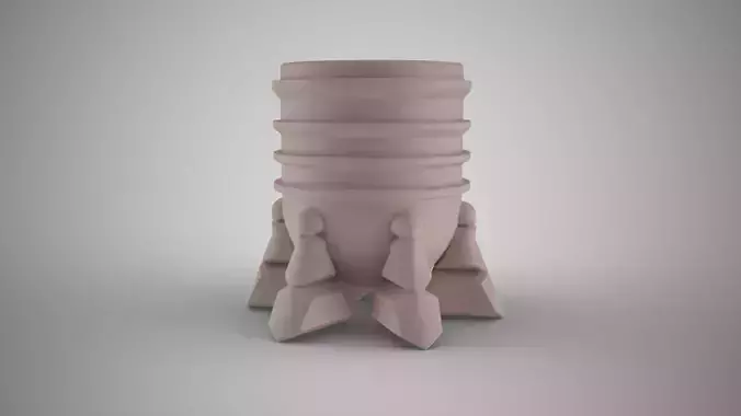 Geometric Pencil Holder