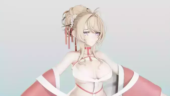 Game-Ready Anime Character - Rigged