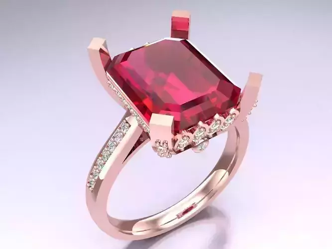 Rectangular Stone Rings - Womens Rings - N417406