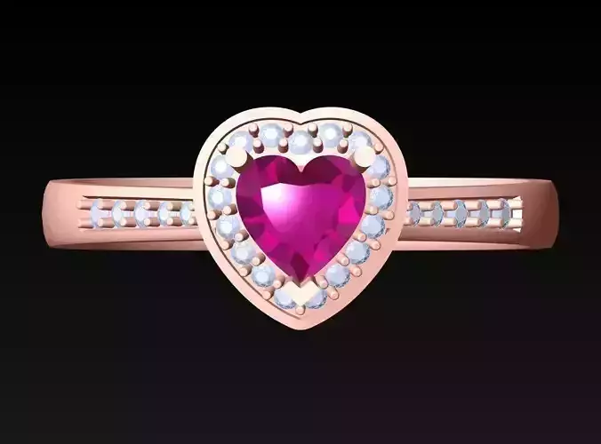 Heart Ring - Womens Rings - N417428