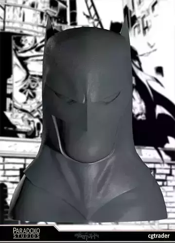 Batman Capullo Cowl 3D print model
