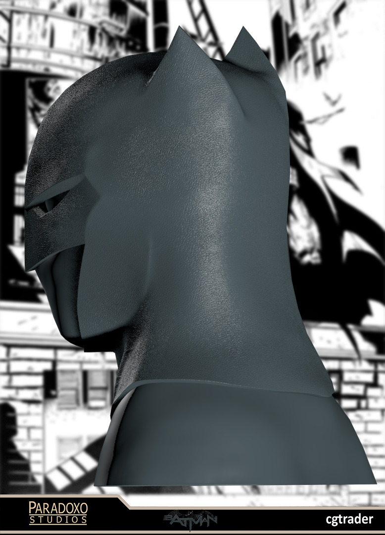 Batman Capullo Cowl 3D print model_3