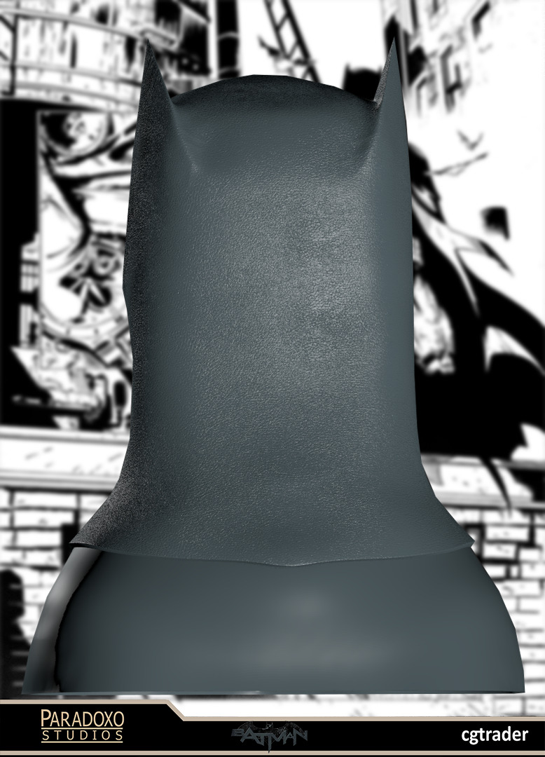 Batman Capullo Cowl 3D print model_4