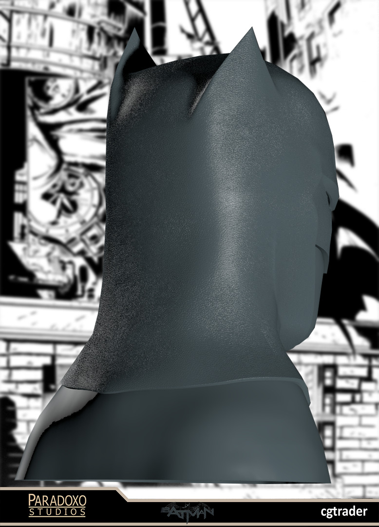 Batman Capullo Cowl 3D print model_5