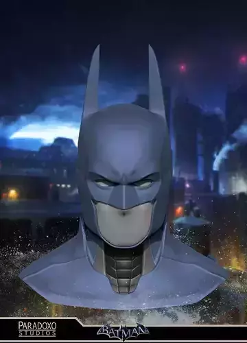 Batman Arkham Origins Alternate Cowl 3D print model