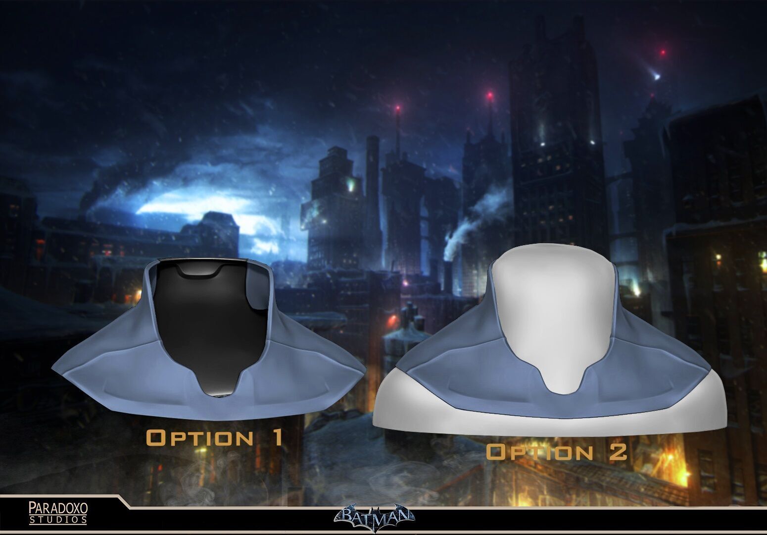 Batman Arkham Origins Alternate Cowl 3D print model_6