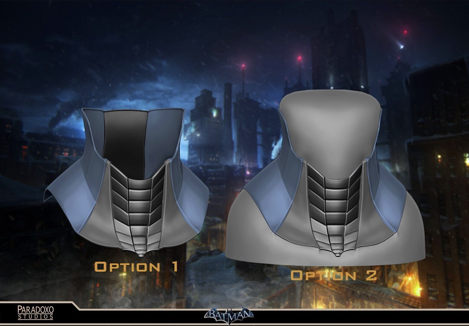 Batman Arkham Origins Alternate Cowl 3D print model_5