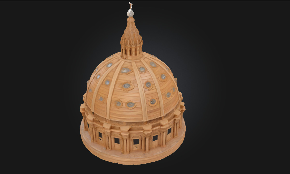 Dome Model Classic Geometry for Grand Architectural Statements 3D model_1