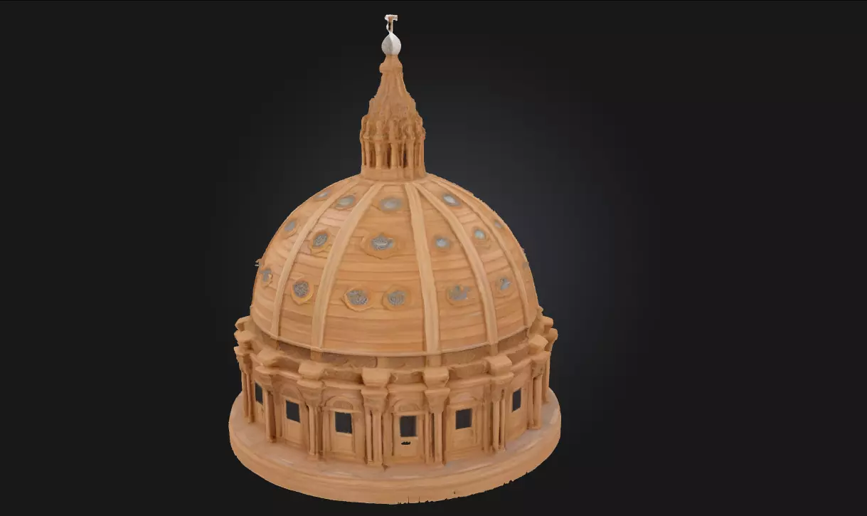 Dome Model Classic Geometry for Grand Architectural Statements 3D model_0