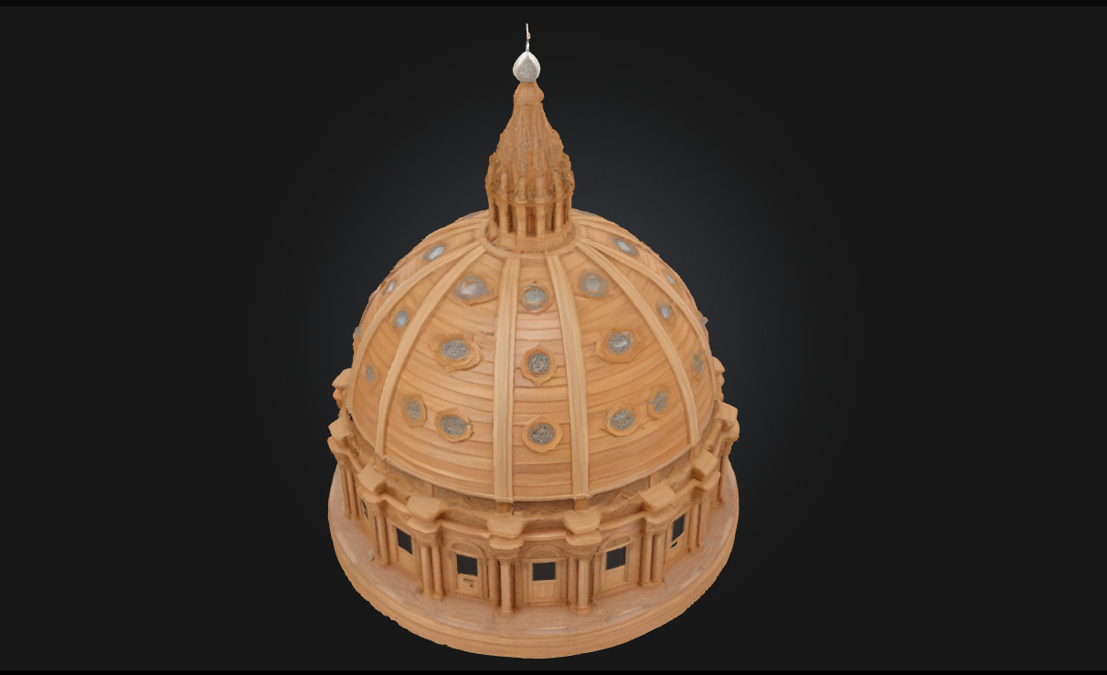 Dome Model Classic Geometry for Grand Architectural Statements 3D model_3
