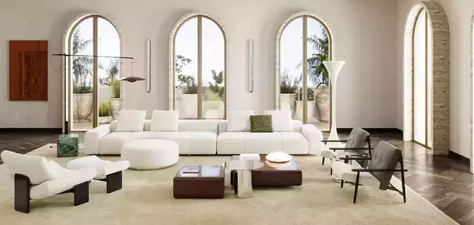 Minotti Living Room Set