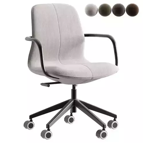 LANGFJALL Conference chair with armrests By Ikea