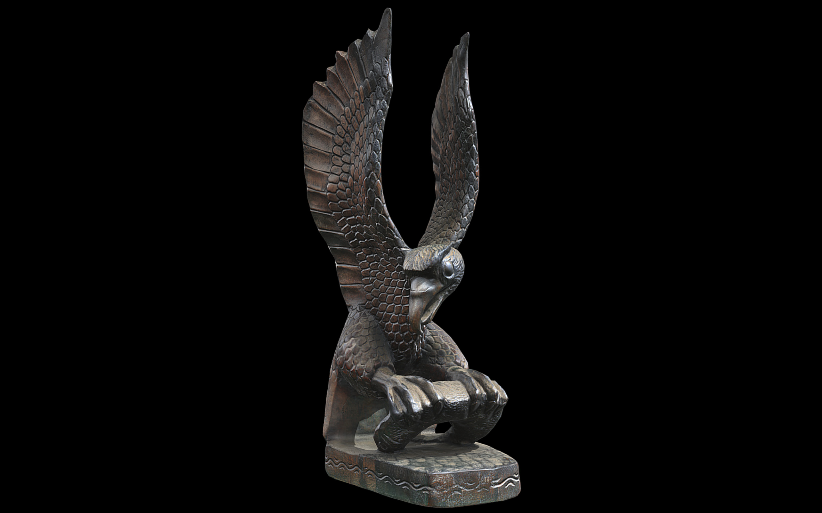 Poise Of Glory Low-poly 3D model_1