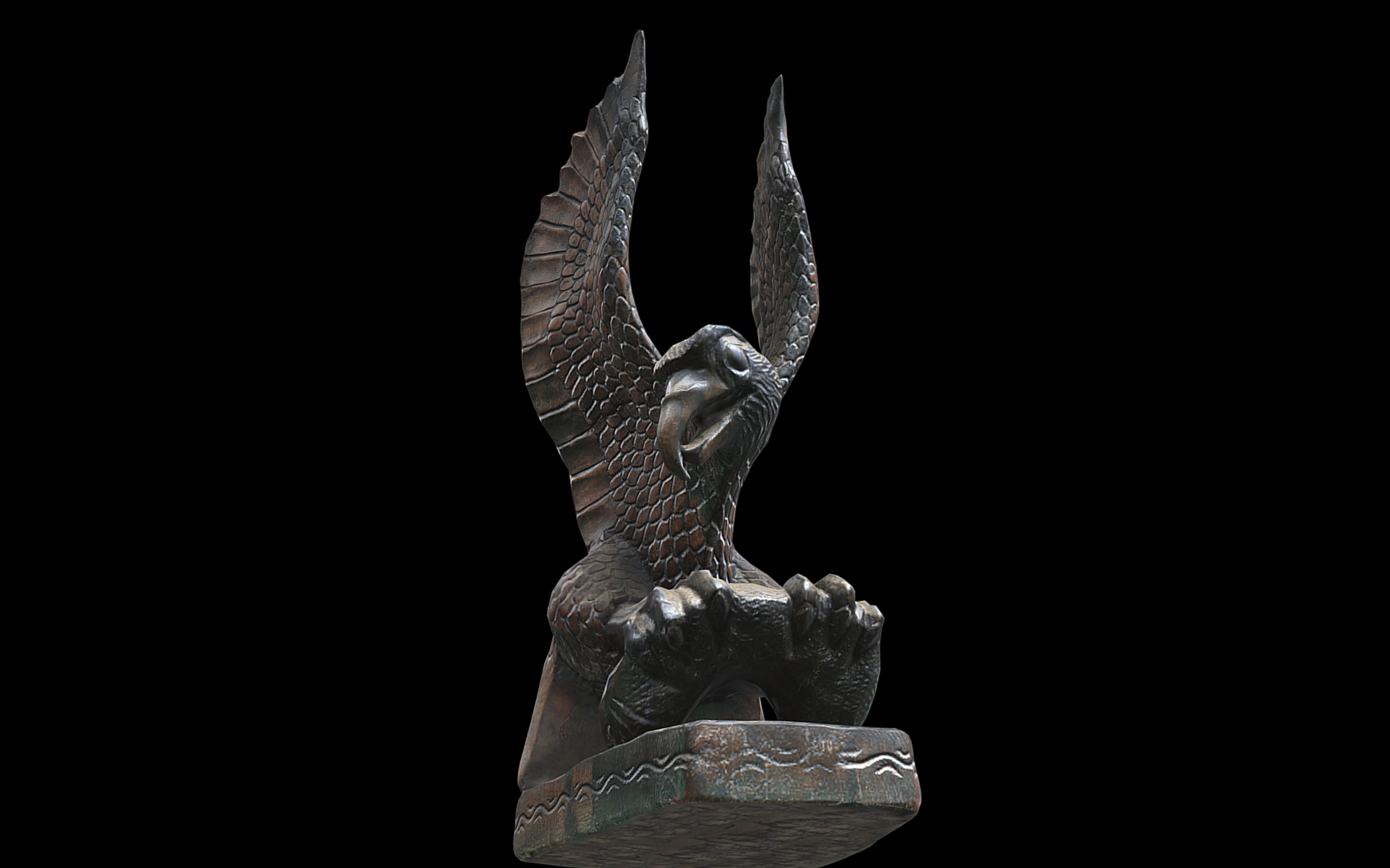 Poise Of Glory Low-poly 3D model_5