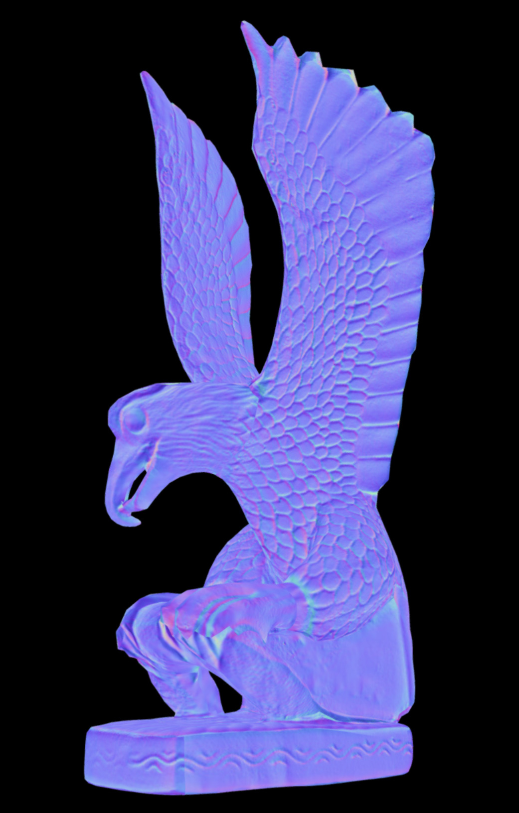 Poise Of Glory Low-poly 3D model_9