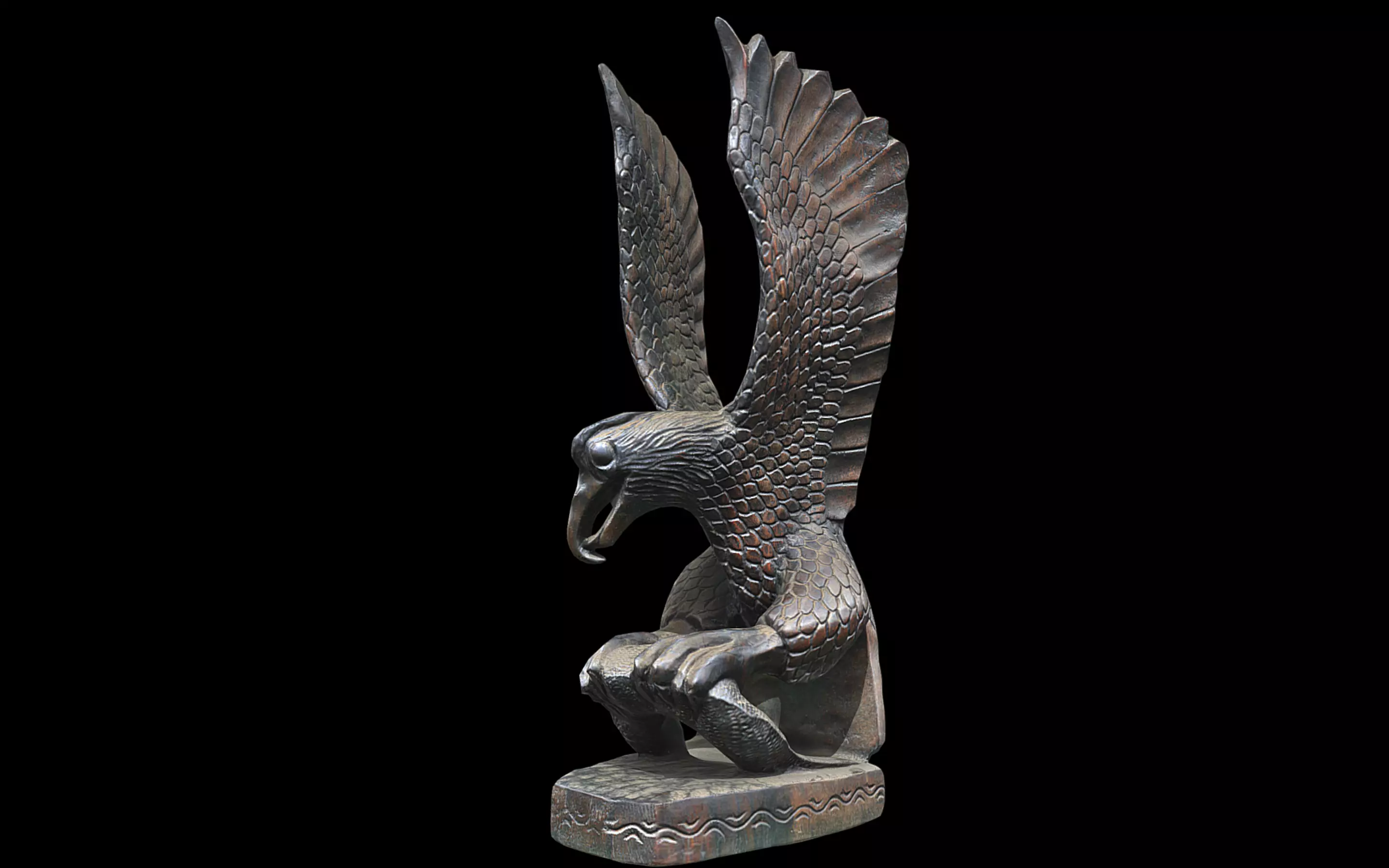 Poise Of Glory Low-poly 3D model_0